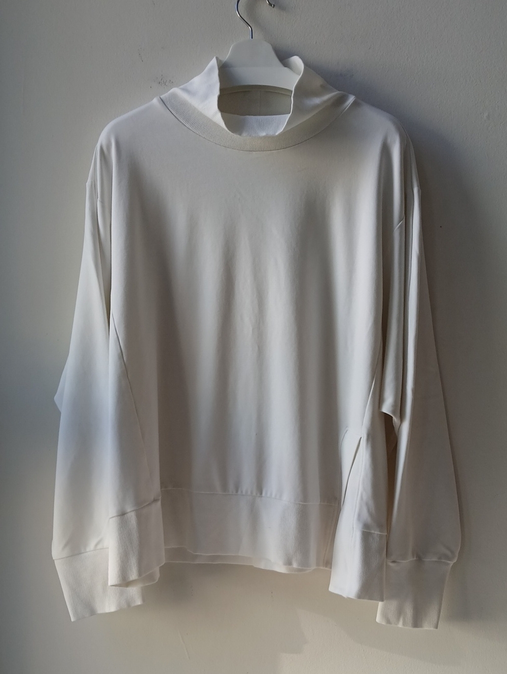 Haven Well Within Mock Neck Top White Women's XXL